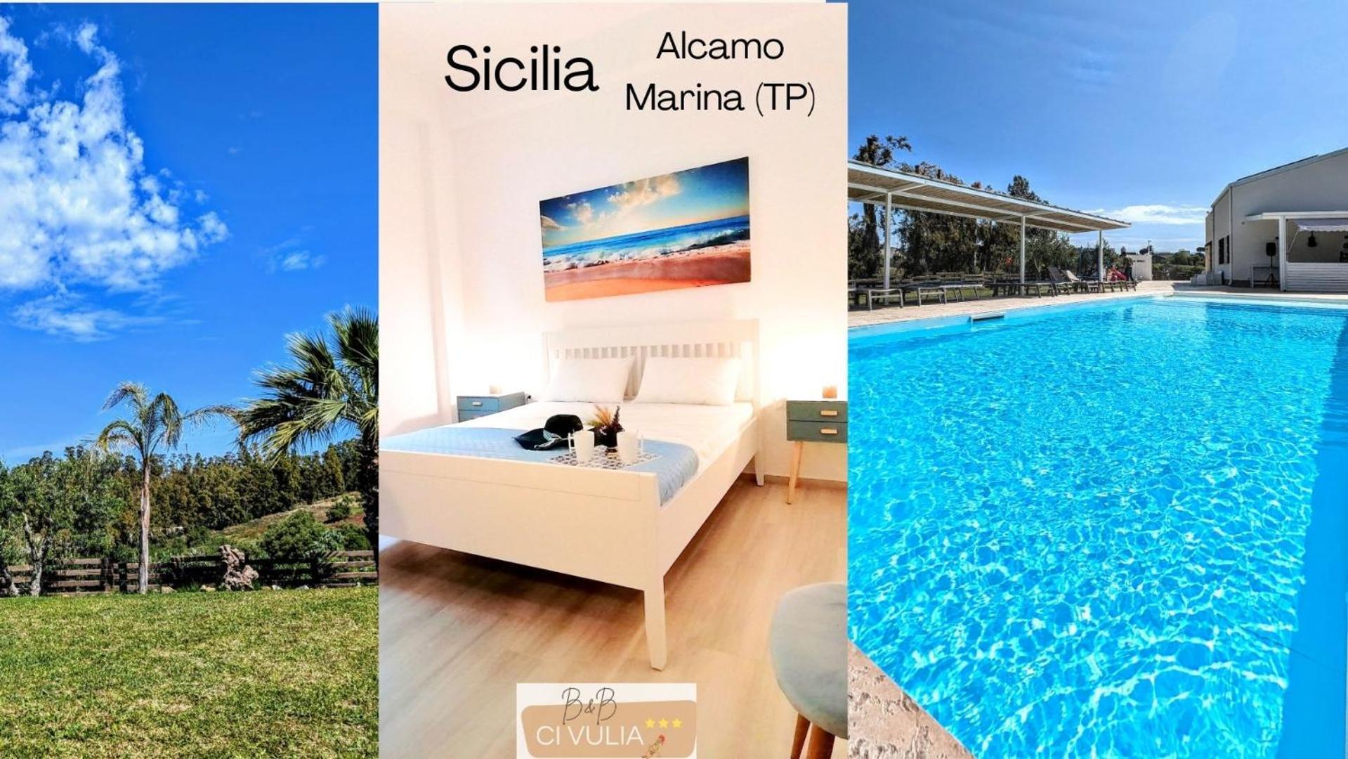 Bed and breakfast Ci Vulia - Sicilia Sea, Pool, Bbq, Tv, Wi-fi *